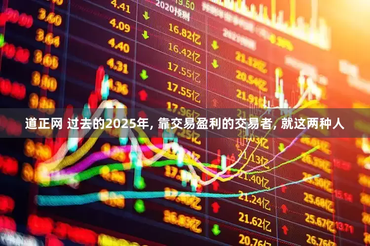 道正网 过去的2025年, 靠交易盈利的交易者, 就这两种人